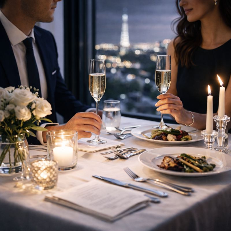 Escort service Magazin, Tipps und idee für eine Dinner Date Escort Frankfurt