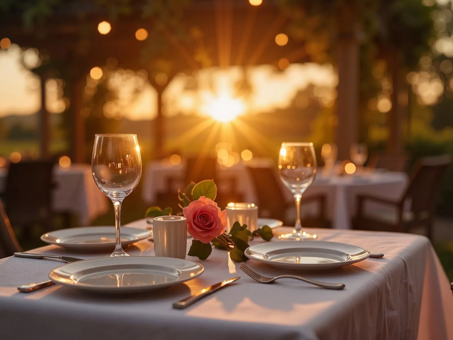 Exquisite Dinner Begleitung